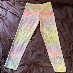 Sparky pastel rainbow leggings